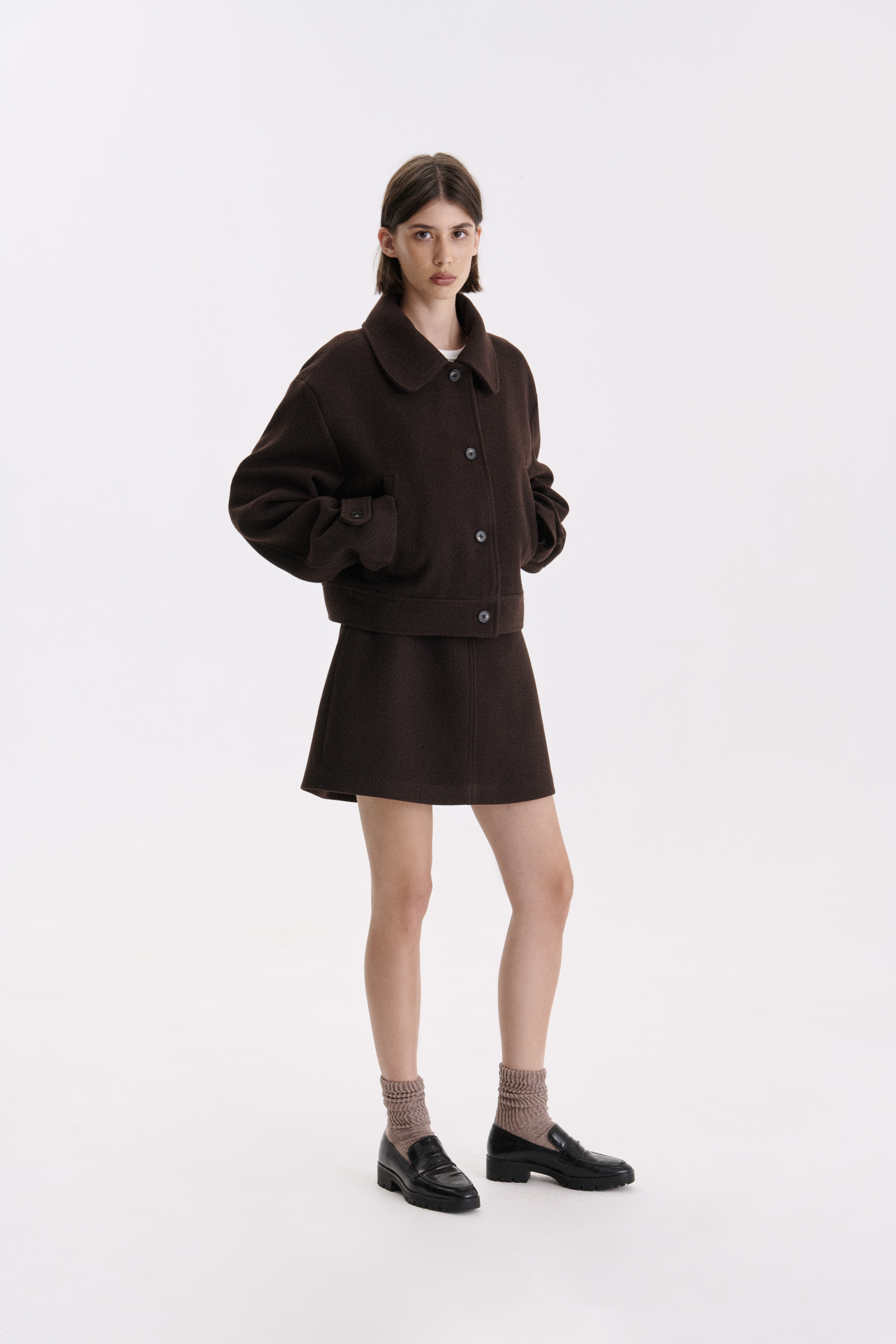 Спідниця міні A-силуету 1213-3 зображення